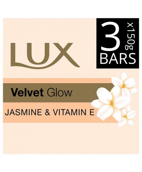 Lux Jasmine & Vitamin E Soap 3X150gm
